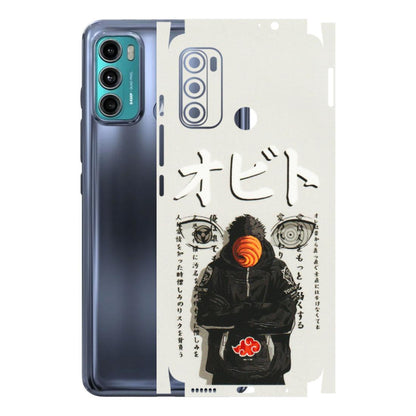 Motorola Phone Skins (All Models) - Obito Anime Eye - 3D Embossed Finish (L-19) Motorola Moto G40 Fusion (5G)