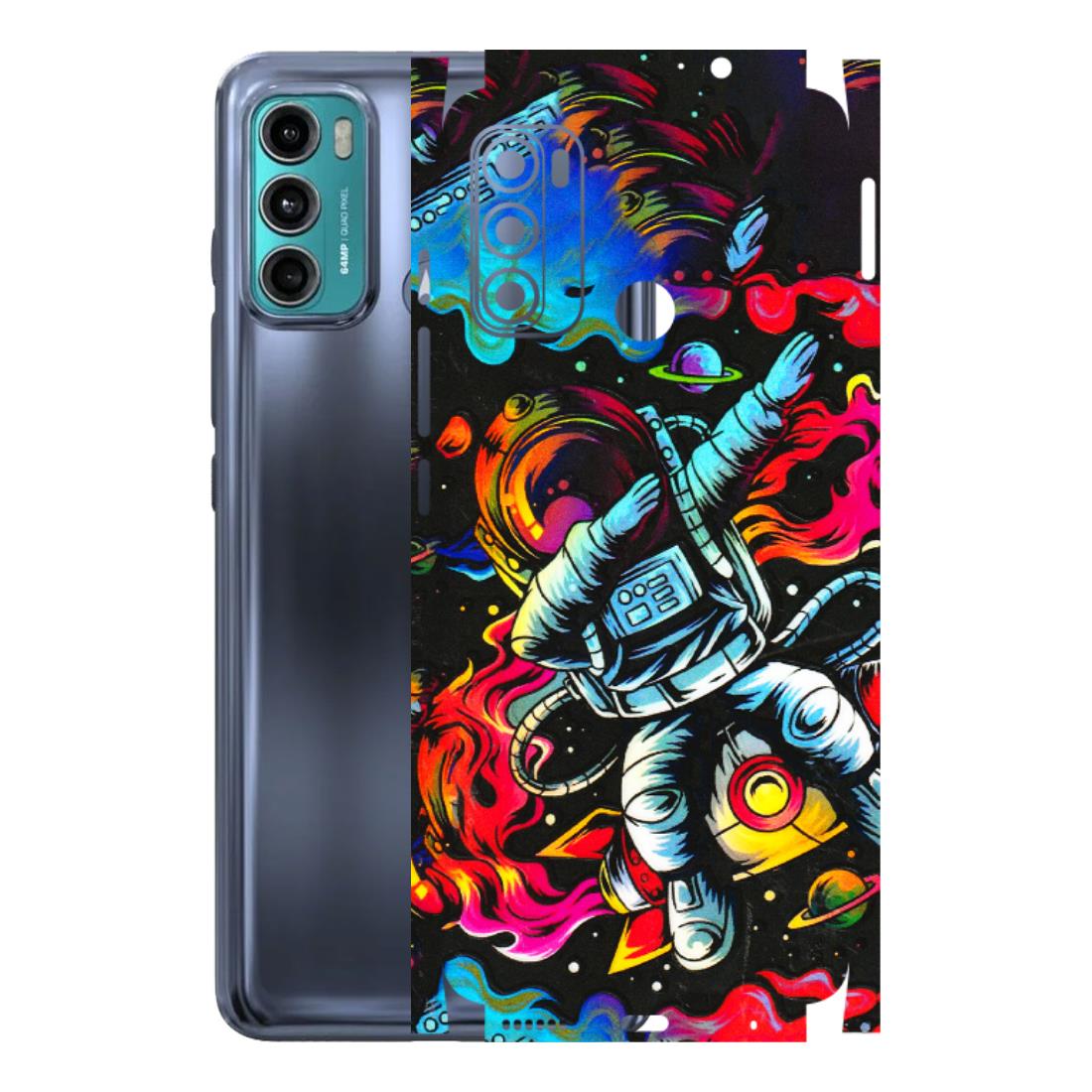 Motorola Phone Skins (All Models) - Astronaut Dope - 3D Embossed Finish (L-191) Motorola Moto G40 Fusion (5G)