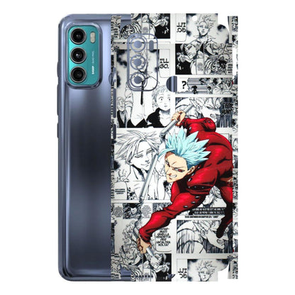 Motorola Phone Skins (All Models) - Anime Comic - 3D Embossed Finish (L-192) Motorola Moto G40 Fusion (5G)