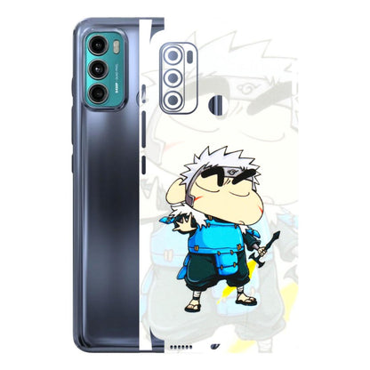 Motorola Phone Skins (All Models) - Angry Young Shinchan - 3D Embossed Finish (L-226) Motorola Moto G40 Fusion (5G)