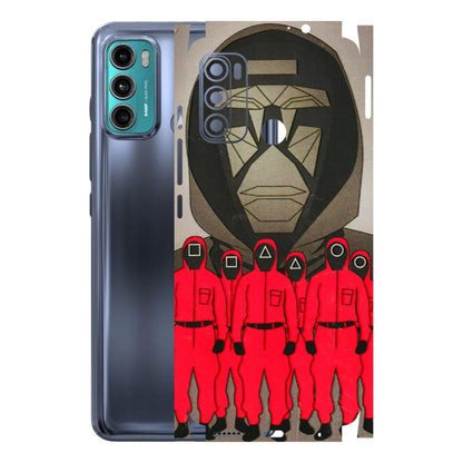Motorola Phone Skins (All Models) - Squid Game Hero - 3D Embossed Finish (L-245) Motorola Moto G40 Fusion (5G)