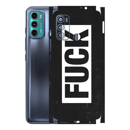 Motorola Phone Skins (All Models) - The F Word - 3D Embossed Finish (L-255) Motorola Moto G40 Fusion (5G)