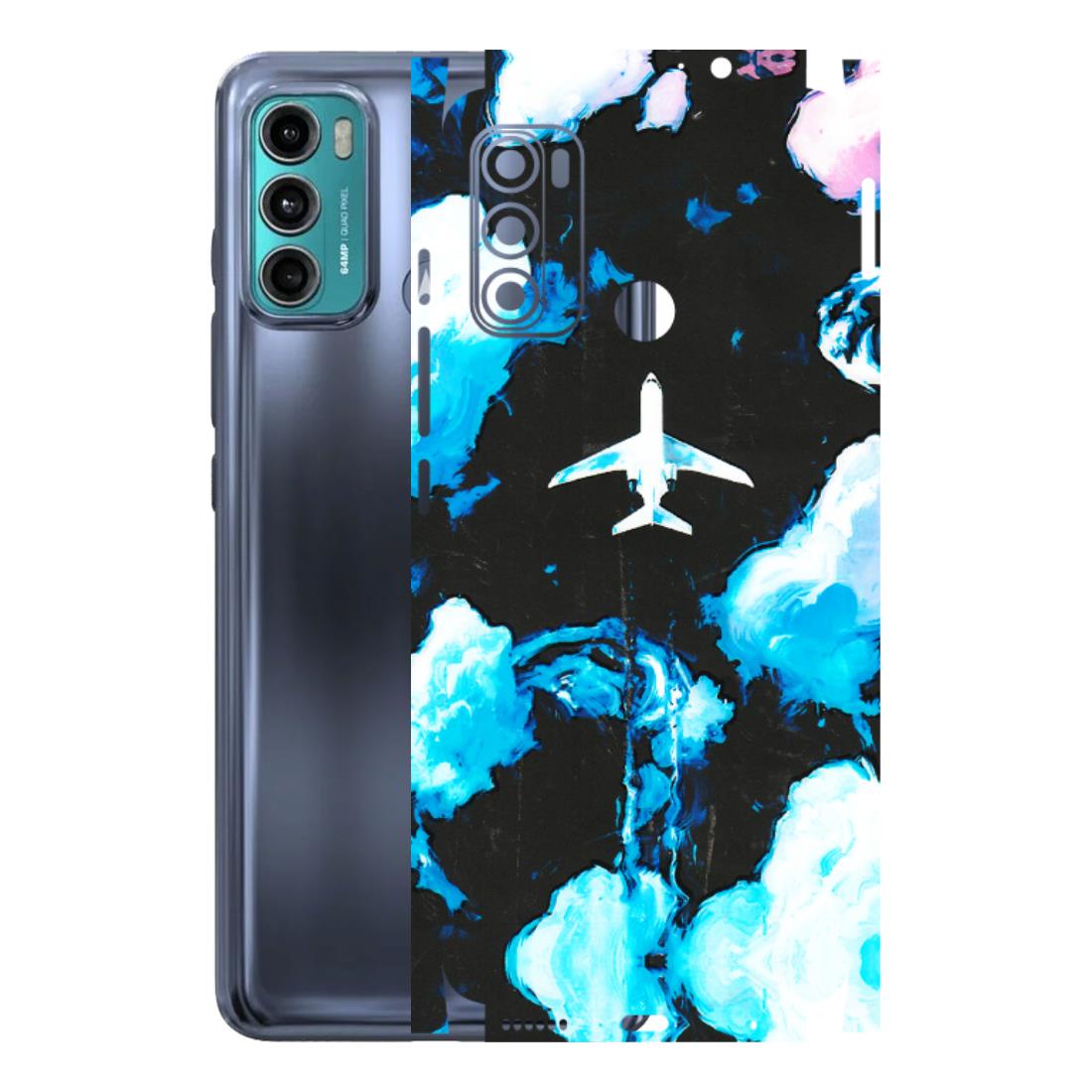 Motorola Phone Skins (All Models) - Travel In Airline - 3D Embossed Finish (L-264) Motorola Moto G40 Fusion (5G)