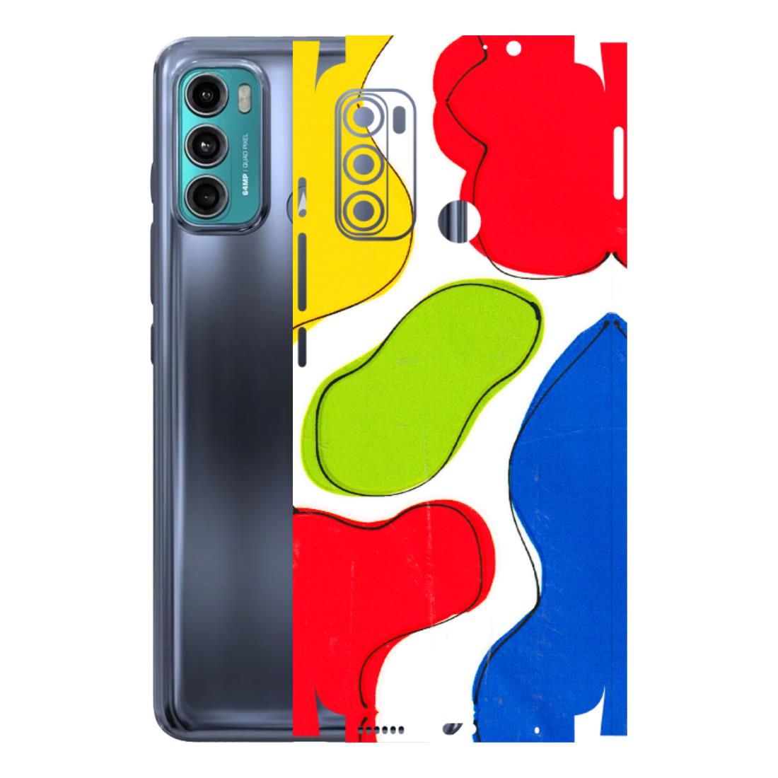 Motorola Phone Skins (All Models) - RGB Colour Paint - 3D Embossed Finish (L-284) Motorola Moto G40 Fusion (5G)