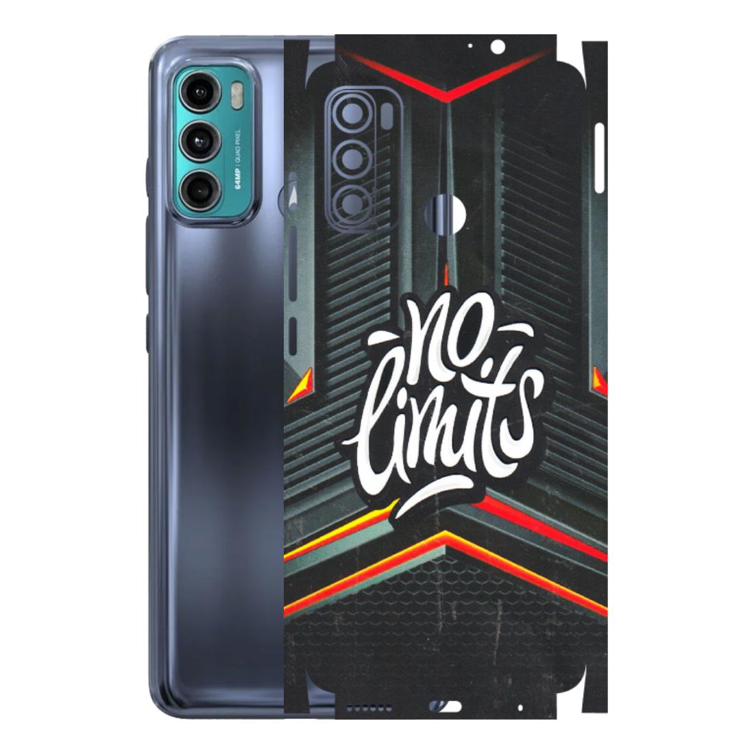 Motorola Phone Skins (All Models) - No Limits - 3D Embossed Finish (L-286) Motorola Moto G40 Fusion (5G)