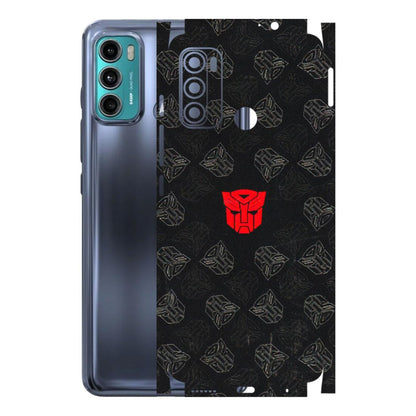 Motorola Phone Skins (All Models) - Transformers Devastation - 3D Embossed Finish (L-301) Motorola Moto G40 Fusion (5G)