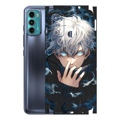 Motorola Phone Skins (All Models) - New Jujutsu Kaisen Anime - 3D Embossed Finish (L-313) Motorola Moto G40 Fusion (5G)