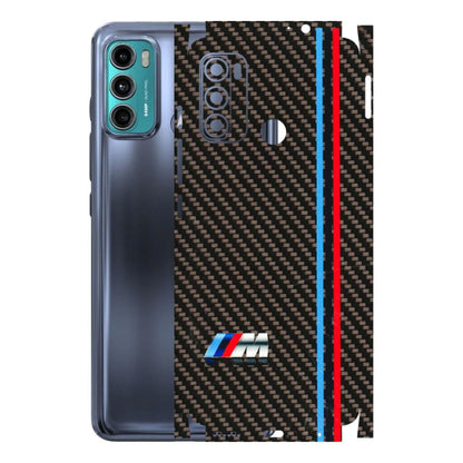Motorola Phone Skins (All Models) - BM Carbon Fiber Feels - 3D Embossed Finish (L-38) Motorola Moto G40 Fusion (5G)