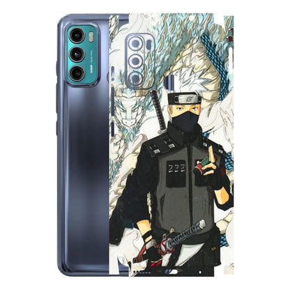 Motorola Phone Skins (All Models) - Kakashi Hatake Naruto Anime - 3D Embossed Finish (L-46) Motorola Moto G40 Fusion (5G)