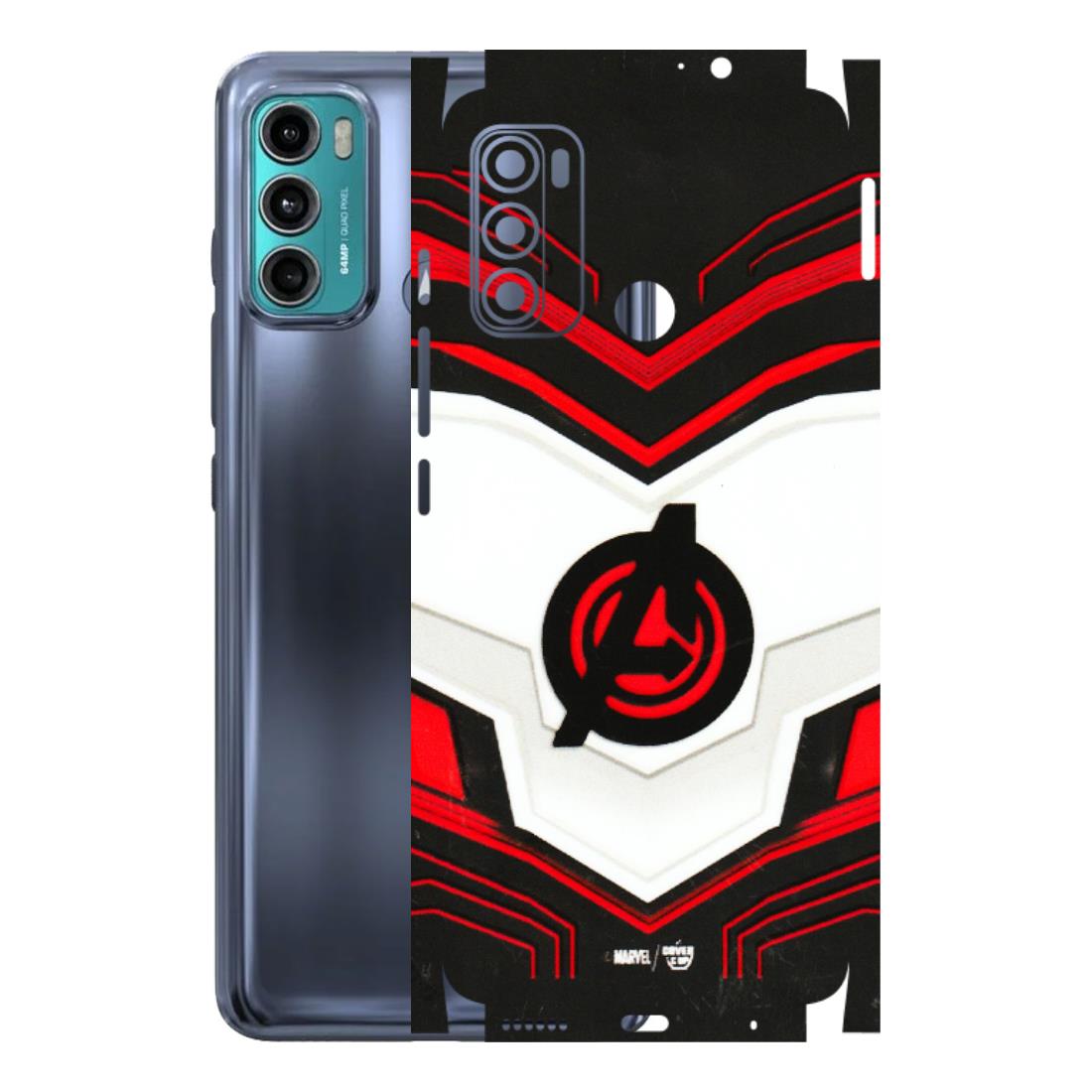 Motorola Phone Skins (All Models) - Avengers Logo - 3D Embossed Finish (L-55) Motorola Moto G40 Fusion (5G)