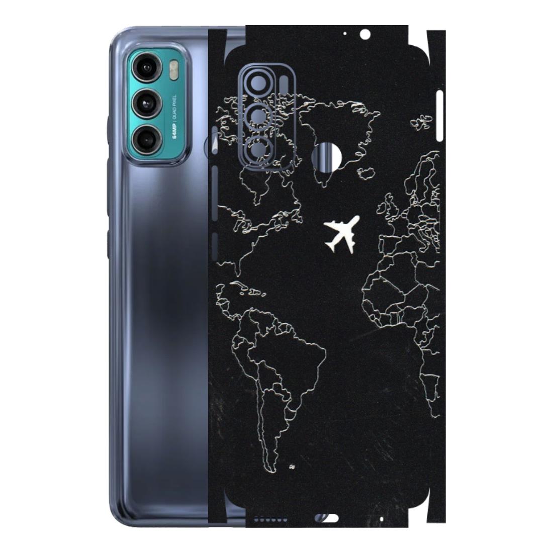 Motorola Phone Skins (All Models) - Never Ending Travel - 3D Embossed Finish (L-79) Motorola Moto G40 Fusion (5G)