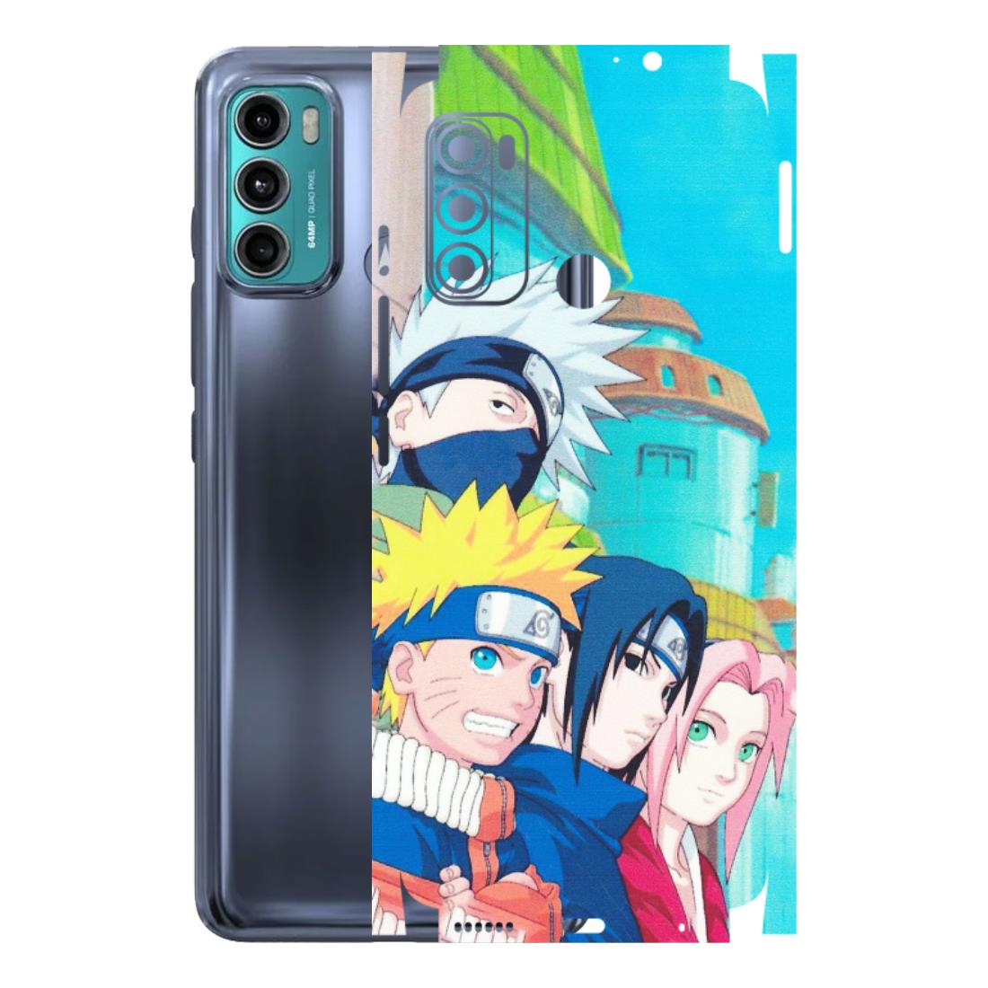 Motorola Phone Skins (All Models) - Team Minato And Kakashi - Matte Finish (M-101) Motorola Moto G40 Fusion (5G)