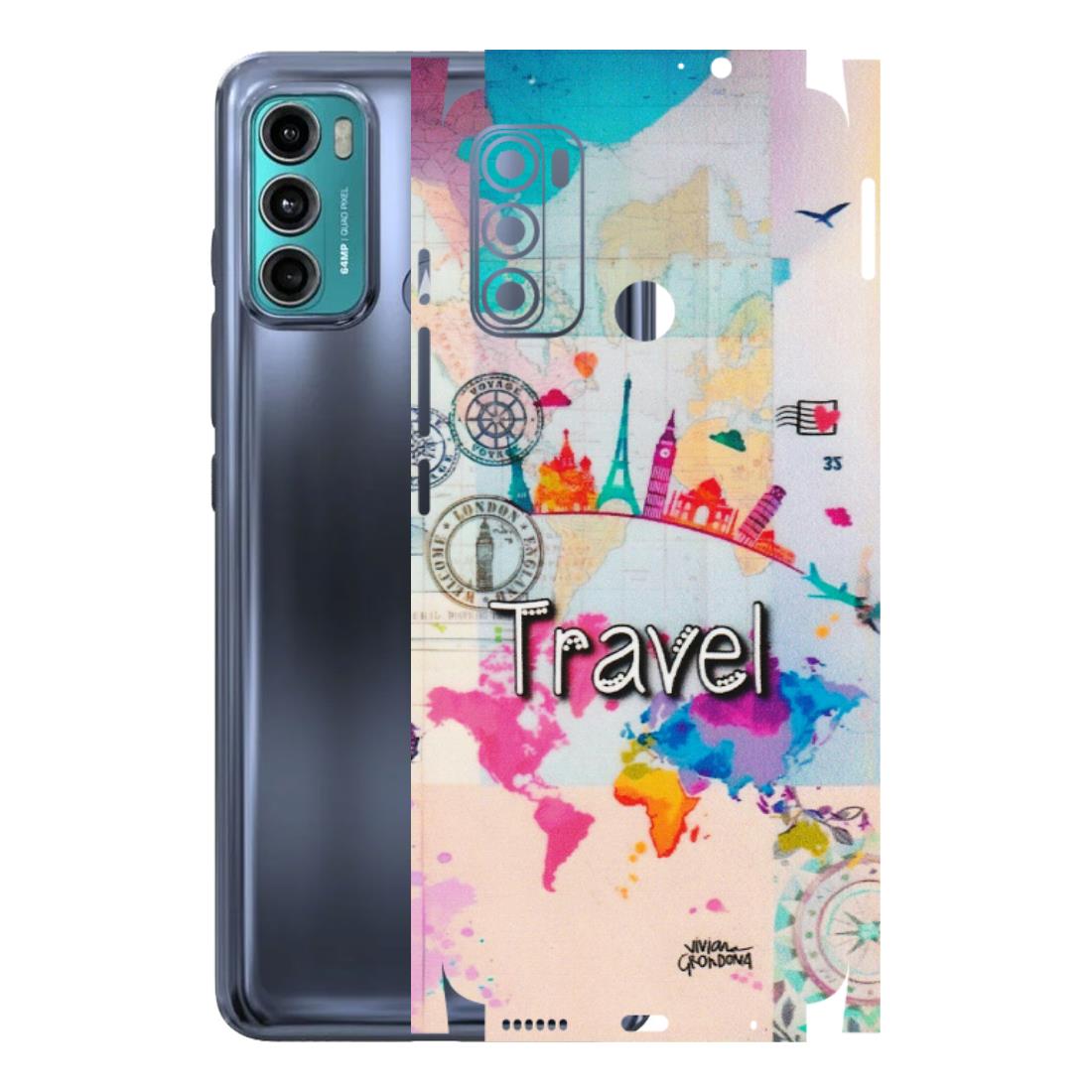 Motorola Phone Skins (All Models) - Travel The Wonders - Matte Finish (M-108) Motorola Moto G40 Fusion (5G)