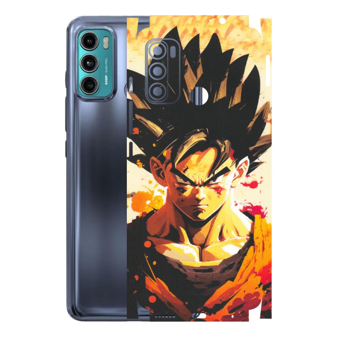 Motorola Phone Skins (All Models) - Angry Goku - Matte Finish (M-12) Motorola Moto G40 Fusion (5G)