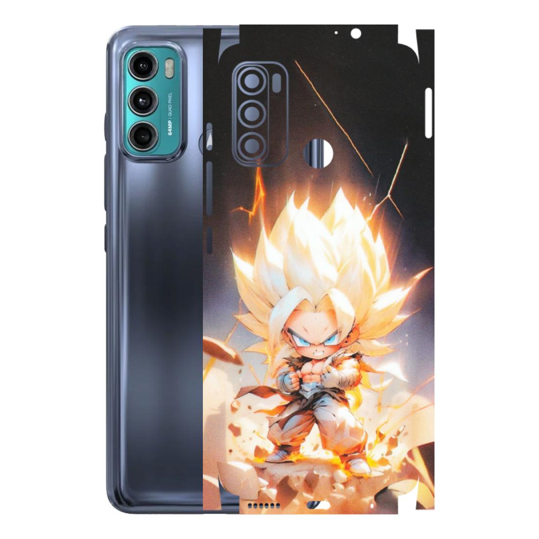 Motorola Phone Skins (All Models) - Goku Dragon Cute Anime - Matte Finish (M-131) Motorola Moto G40 Fusion (5G)