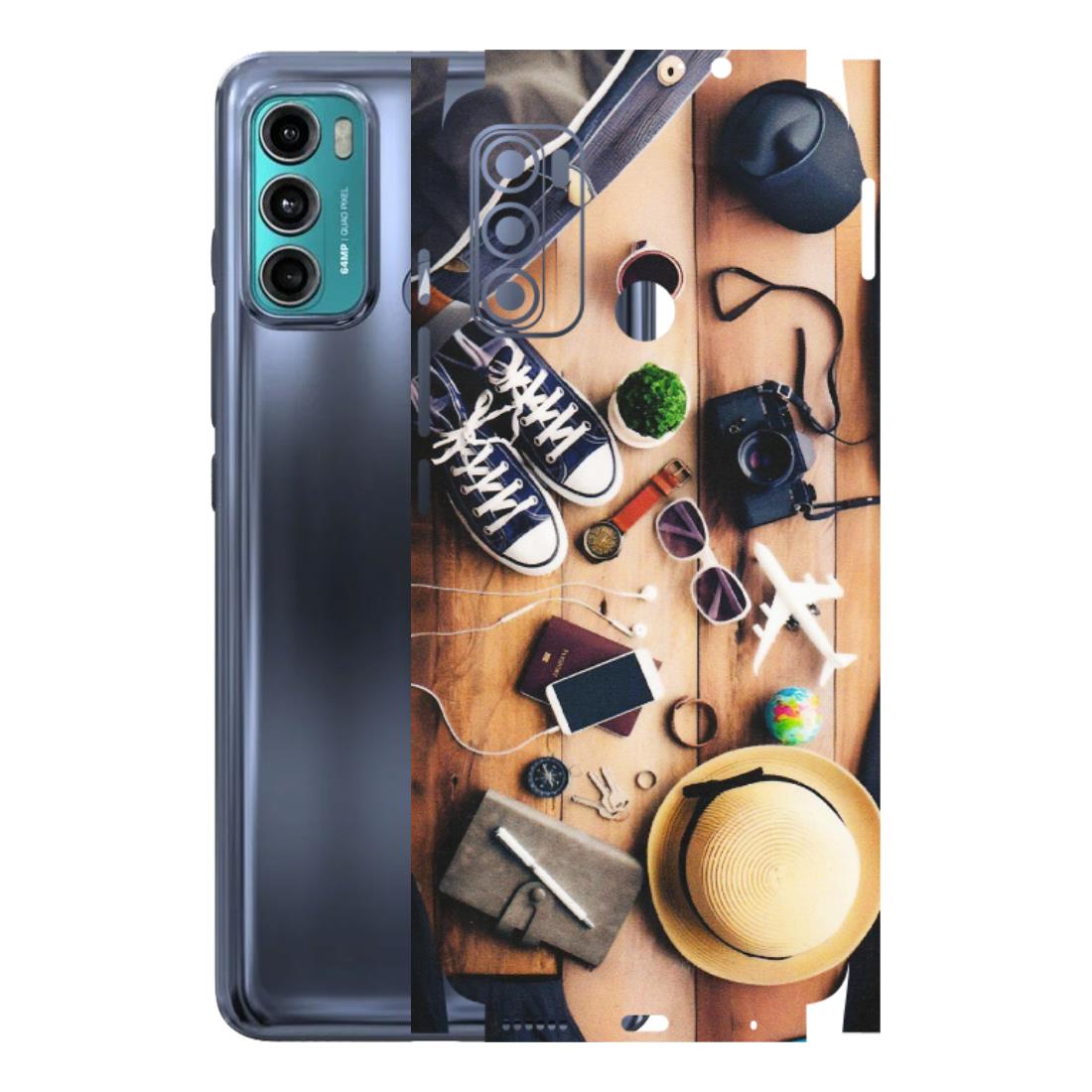 Motorola Phone Skins (All Models) - Travel Wanderlust - Matte Finish (M-133) Motorola Moto G40 Fusion (5G)