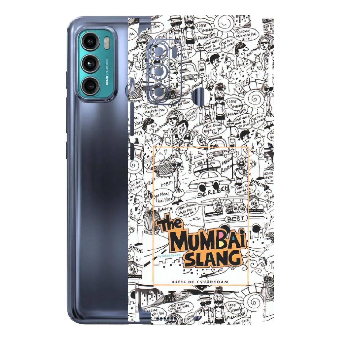 Motorola Phone Skins (All Models) - The Mumbai Slang - Matte Finish (M-142) Motorola Moto G40 Fusion (5G)