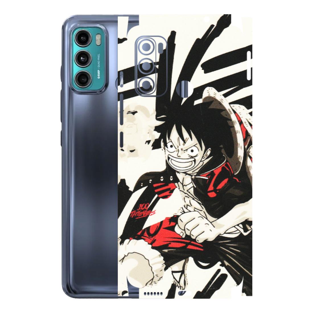 Motorola Phone Skins (All Models) - Monkey D.Luffy Manga Anime - Matte Finish (M-145) Motorola Moto G40 Fusion (5G)