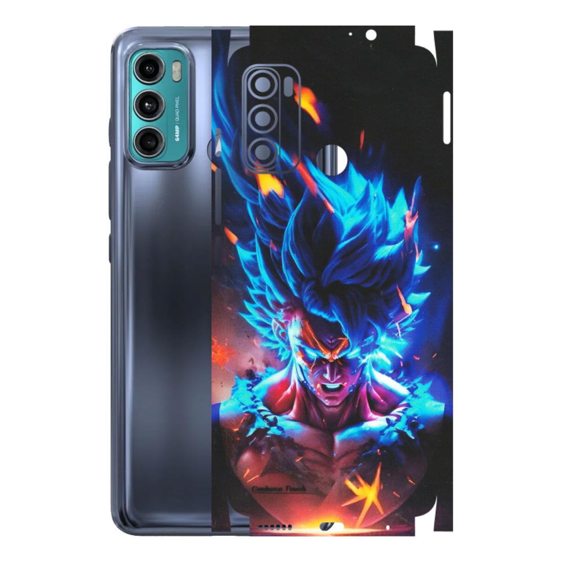 Motorola Phone Skins (All Models) - Angry Goku Dragon Ball Anime - Matte Finish (M-150) Motorola Moto G40 Fusion (5G)