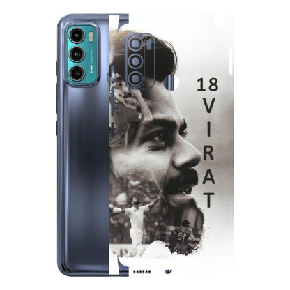 Motorola Phone Skins (All Models) - Virat Kohli Cricketer - Matte Finish (M-163) Motorola Moto G40 Fusion (5G)