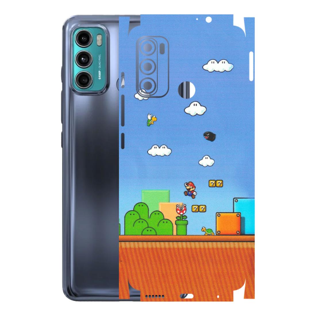 Motorola Phone Skins (All Models) - Mario Game Scene - Matte Finish (M-24) Motorola Moto G40 Fusion (5G)