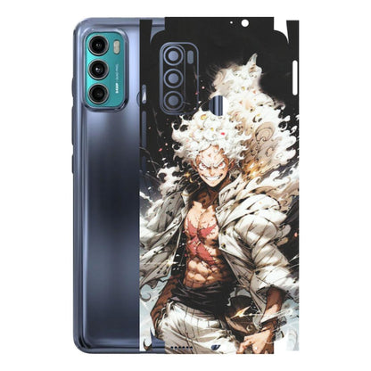 Motorola Phone Skins (All Models) - Anime Angry Classy Character - Matte Finish (M-34) Motorola Moto G40 Fusion (5G)