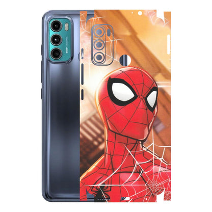 Motorola Phone Skins (All Models) - Spiderman Face New - Matte Finish (M-41) Motorola Moto G40 Fusion (5G)