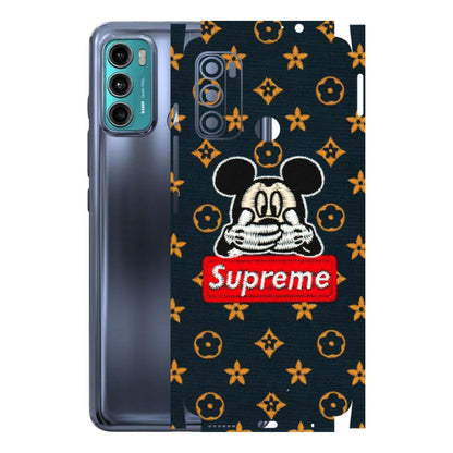 Motorola Phone Skins (All Models) - Mickey Supreme - Matte Finish (M-83) Motorola Moto G40 Fusion (5G)