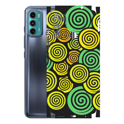 Motorola Phone Skins (All Models) - Crazy Spiral - Matte Finish (M-91) Motorola Moto G40 Fusion (5G)