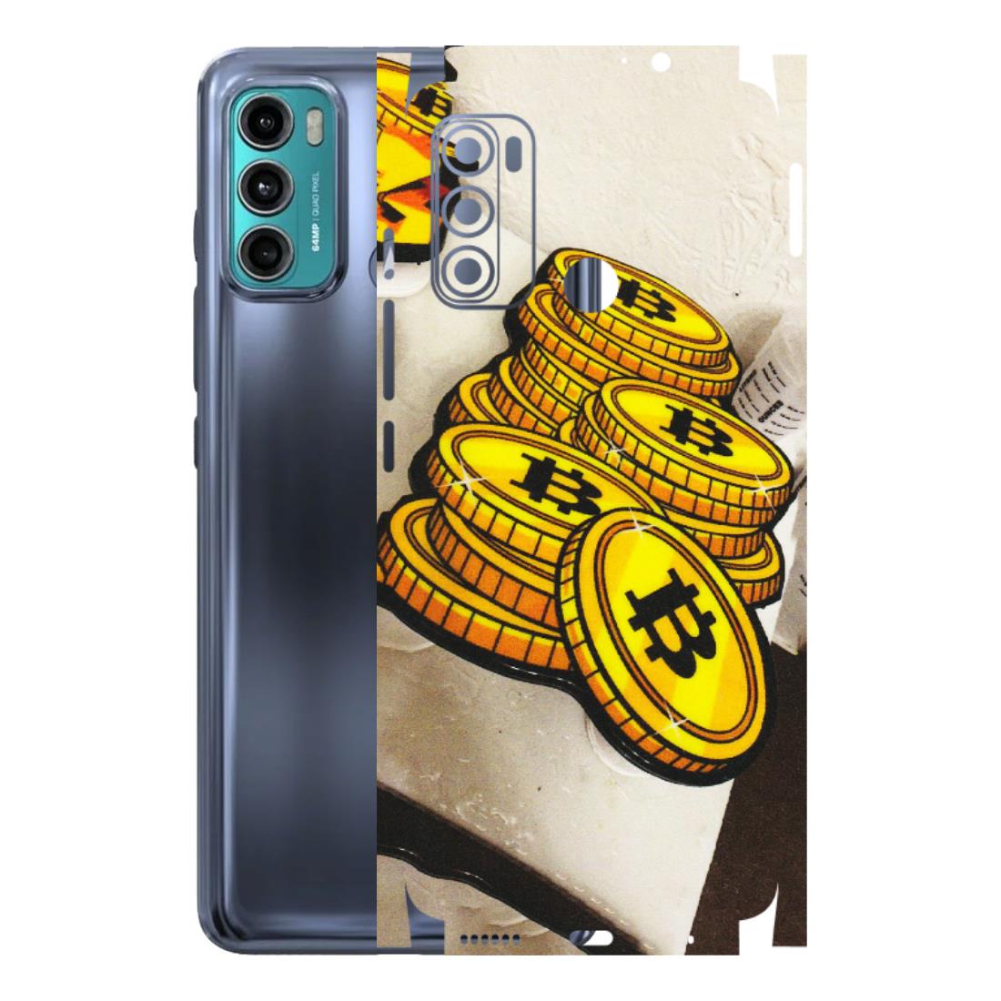Motorola Phone Skins (All Models) - Billionaire Bitcoin Collection - Matte Finish (M-92) Motorola Moto G40 Fusion (5G)