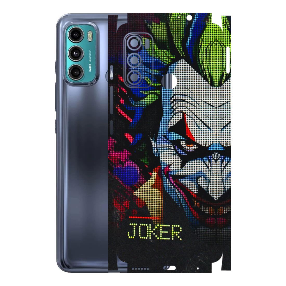 Motorola Phone Skins (All Models) - Joker Dot Matrix - 3D Embossed Finish (L-08) Motorola Moto G40