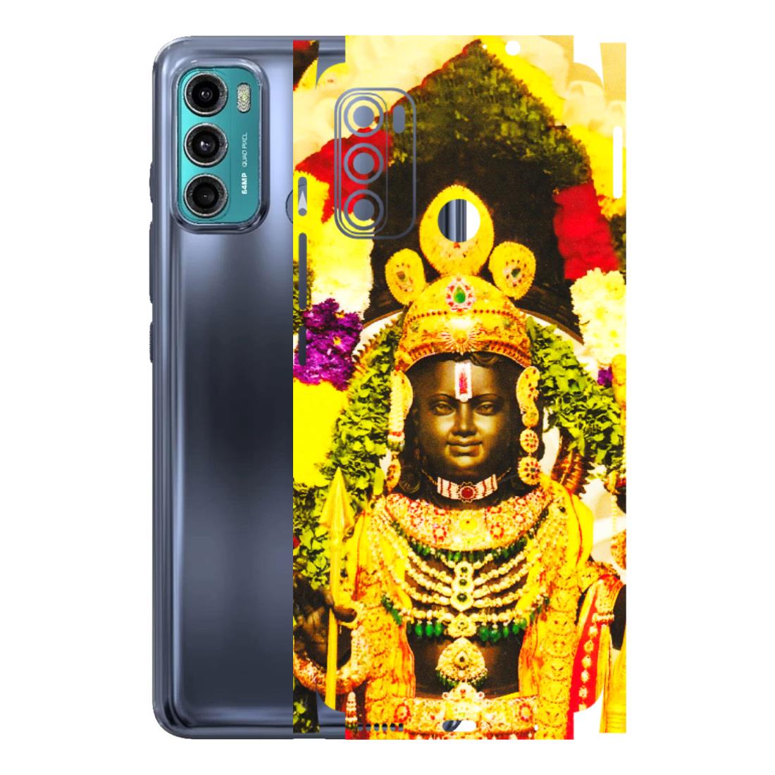 Motorola Phone Skins (All Models) - Ram Lalla Ayodhya - 3D Embossed Finish (L-103) Motorola Moto G40