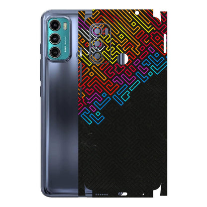 Motorola Phone Skins (All Models) - Dotme Pattern Art - 3D Embossed Finish (L-121) Motorola Moto G40