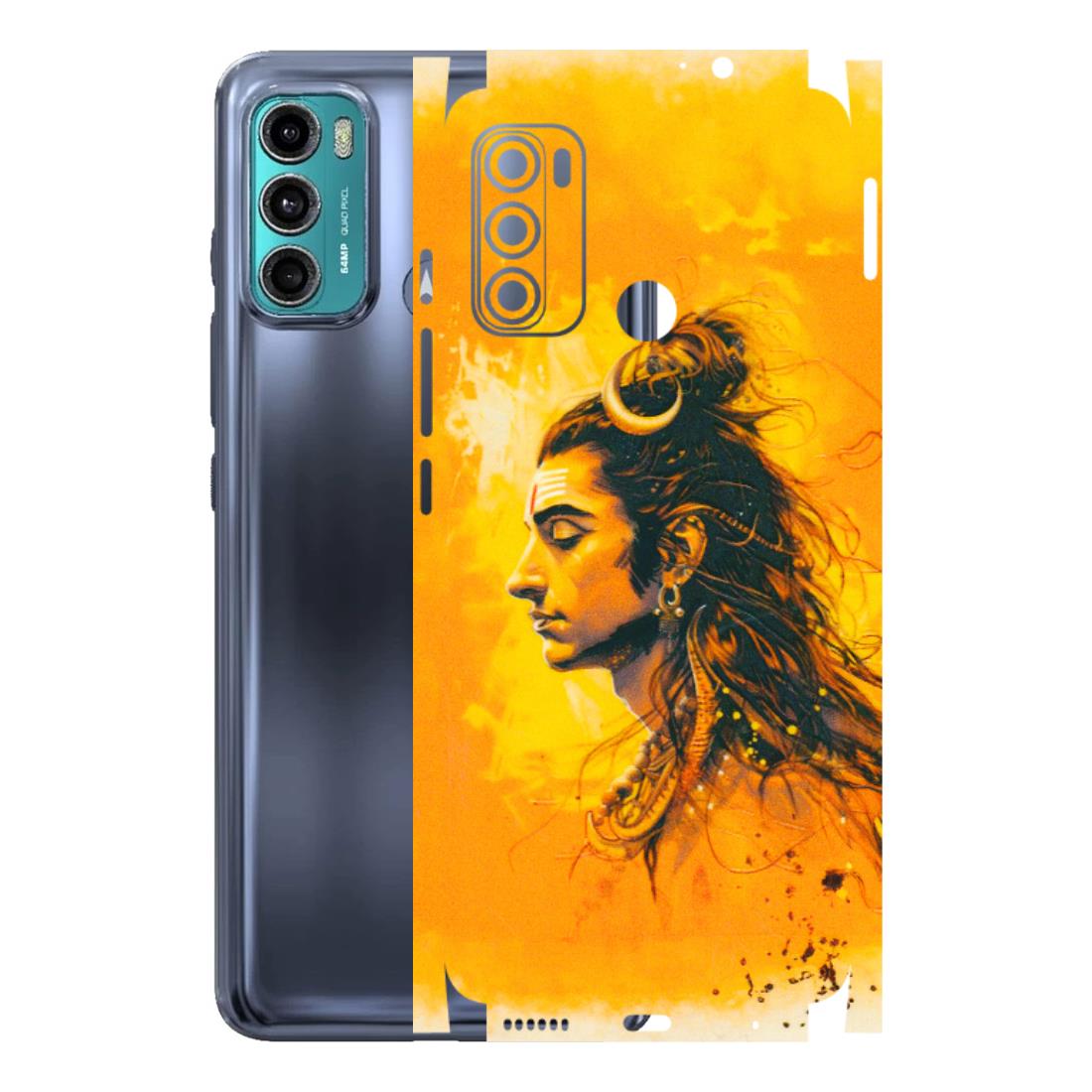 Motorola Phone Skins (All Models) - Shiv Shakti - 3D Embossed Finish (L-14) Motorola Moto G40