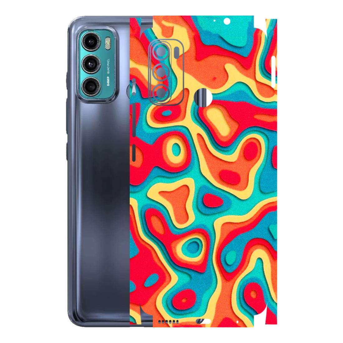 Motorola Phone Skins (All Models) - Abstract Swirl - 3D Embossed Finish (L-150) Motorola Moto G40