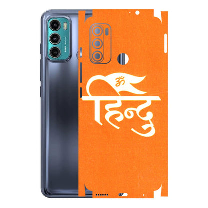 Motorola Phone Skins (All Models) - Hindu Kesari - 3D Embossed Finish (L-154) Motorola Moto G40