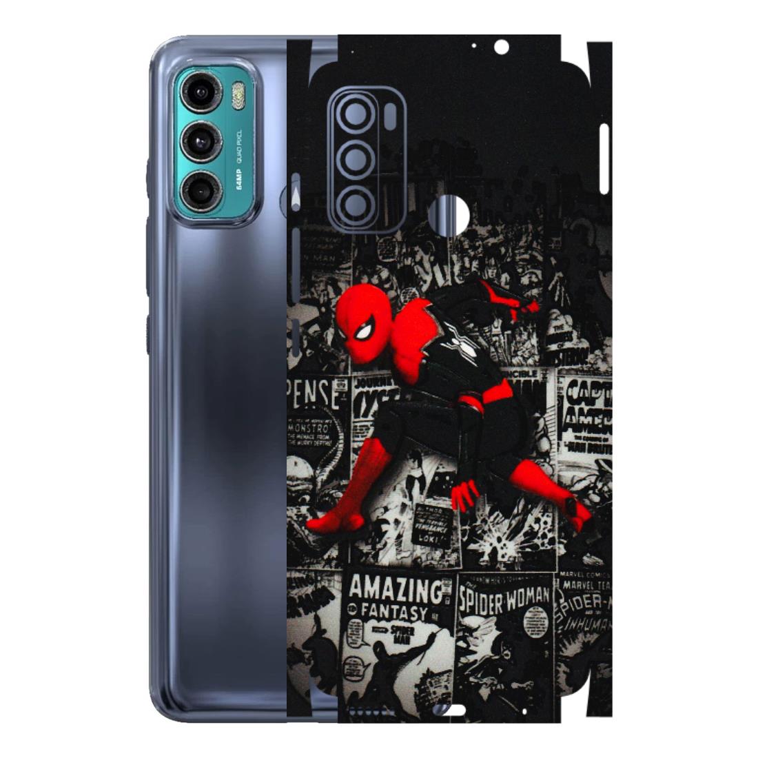Motorola Phone Skins (All Models) - SpiderMan New - 3D Embossed Finish (L-162) Motorola Moto G40