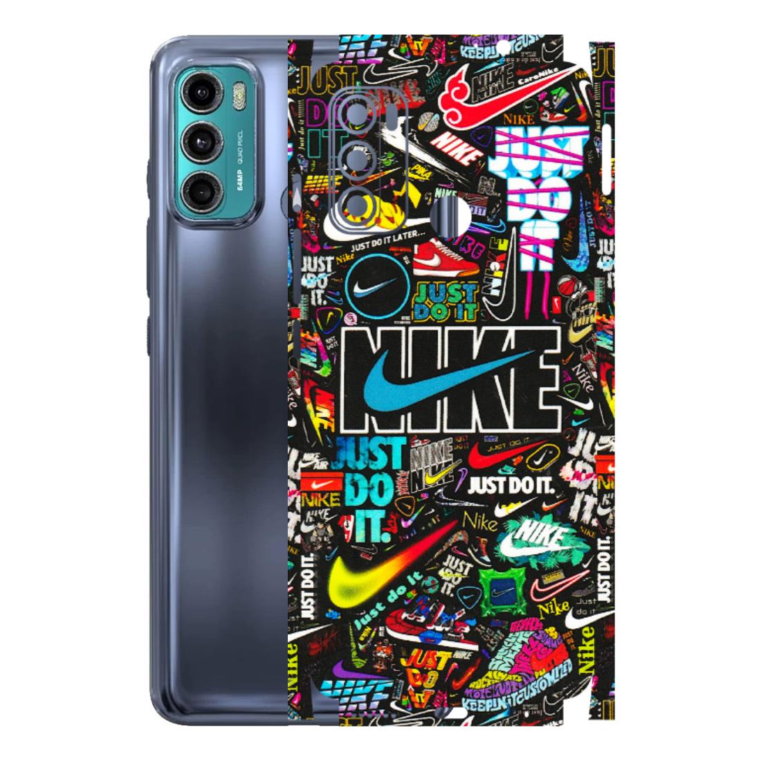 Motorola Phone Skins (All Models) - Just Do It Doodles - 3D Embossed Finish (L-166) Motorola Moto G40