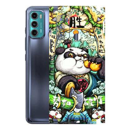 Motorola Phone Skins (All Models) - Royal Rich Panda - 3D Embossed Finish (L-170) Motorola Moto G40