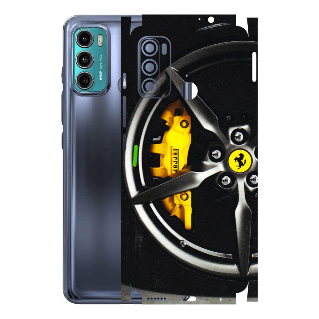Motorola Phone Skins (All Models) - Ferrari Wheel Alloy - 3D Embossed Finish (L-173) Motorola Moto G40