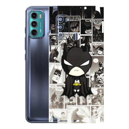 Motorola Phone Skins (All Models) - Toon Batman - 3D Embossed Finish (L-182) Motorola Moto G40