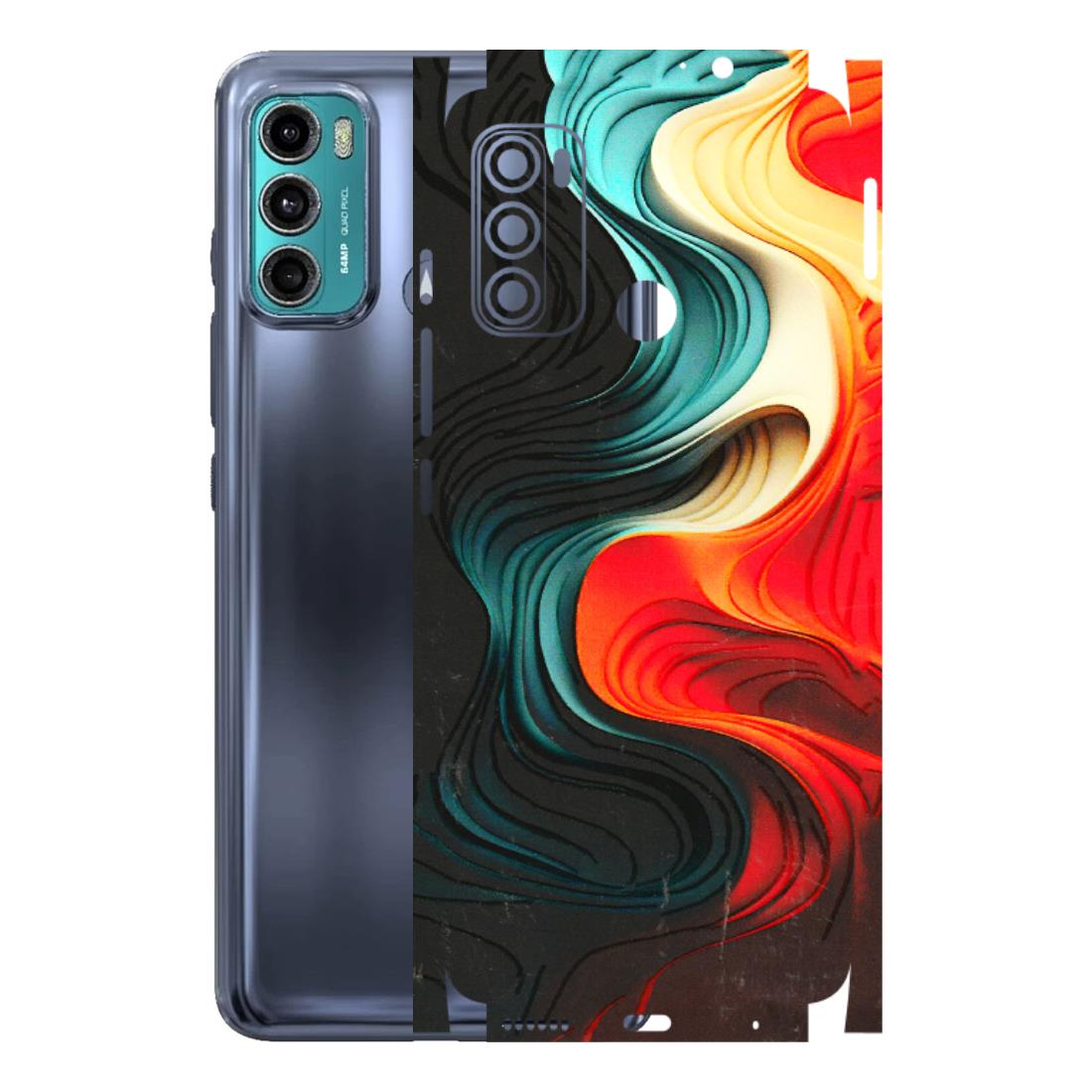 Motorola Phone Skins (All Models) - The Silky Swirl - 3D Embossed Finish (L-240) Motorola Moto G40