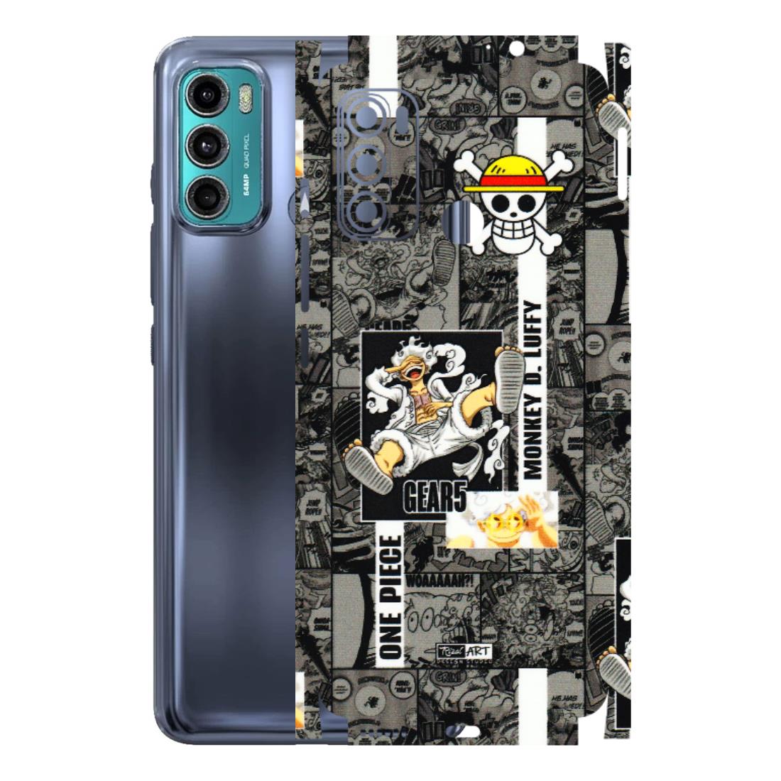 Motorola Phone Skins (All Models) - Cuffy Anime MonkeyCamic - 3D Embossed Finish (L-242) Motorola Moto G40