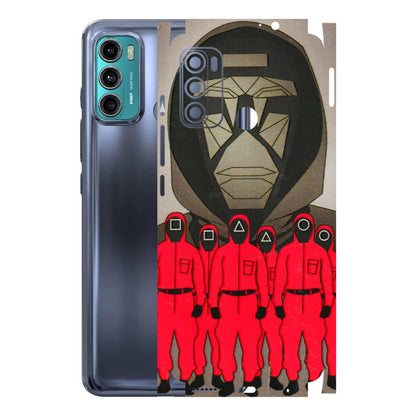 Motorola Phone Skins (All Models) - Squid Game Hero - 3D Embossed Finish (L-245) Motorola Moto G40