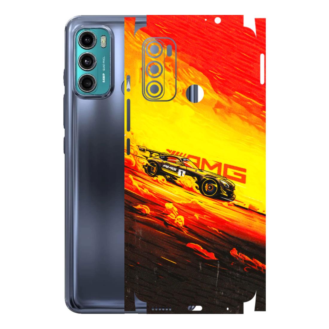 Motorola Phone Skins (All Models) - AMG Car Speed Cover - 3D Embossed Finish (L-256) Motorola Moto G40