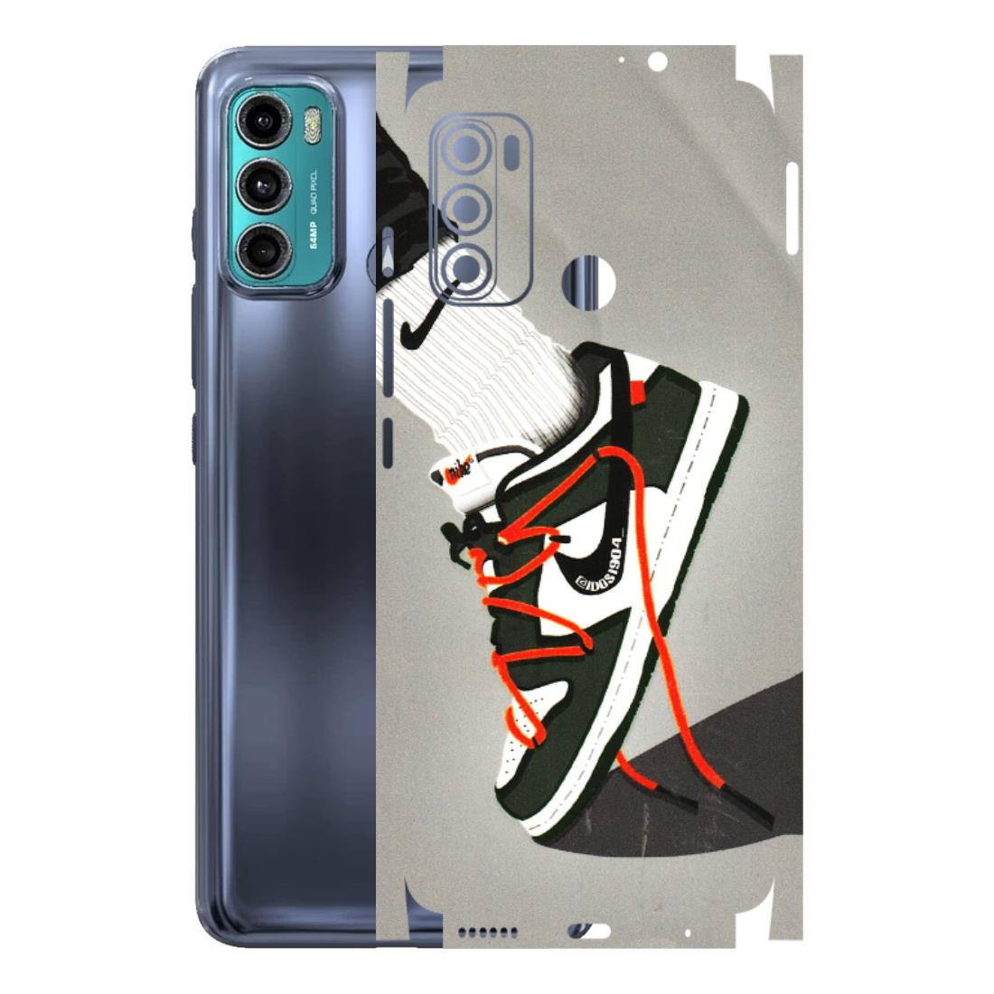 Motorola Phone Skins (All Models) - New Grey Sneaker - 3D Embossed Finish (L-261) Motorola Moto G40