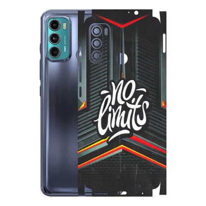 Motorola Phone Skins (All Models) - No Limits - 3D Embossed Finish (L-286) Motorola Moto G40
