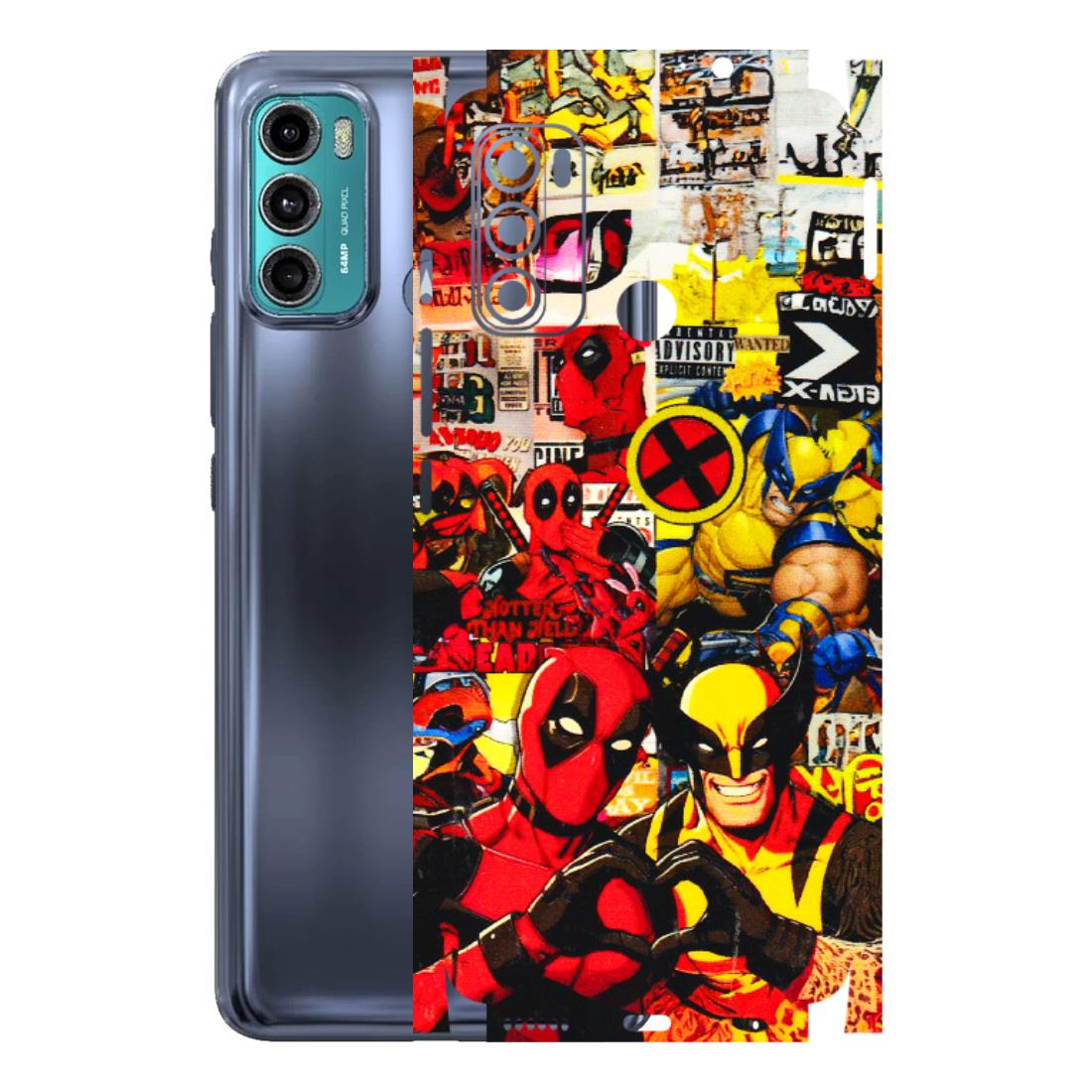 Motorola Phone Skins (All Models) - Spidy Wolverine - 3D Embossed Finish (L-310) Motorola Moto G40