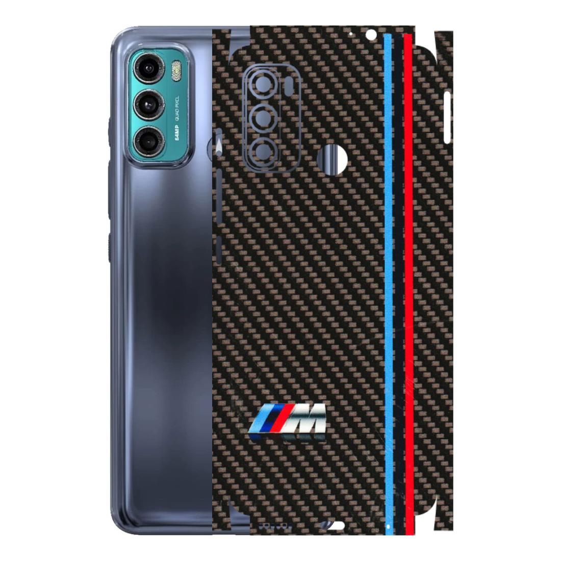 Motorola Phone Skins (All Models) - BM Carbon Fiber Feels - 3D Embossed Finish (L-38) Motorola Moto G40