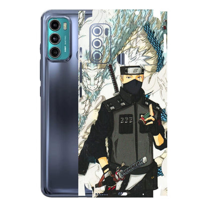 Motorola Phone Skins (All Models) - Kakashi Hatake Naruto Anime - 3D Embossed Finish (L-46) Motorola Moto G40